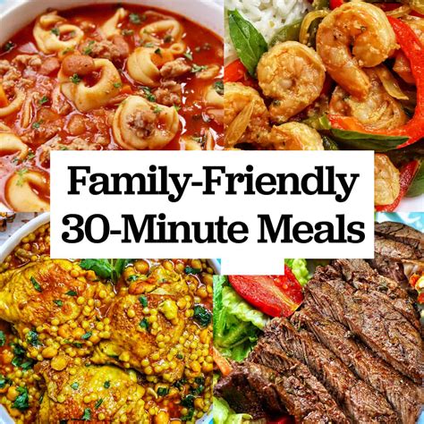 30-Minute Meals for a Family-Friendly Dinner